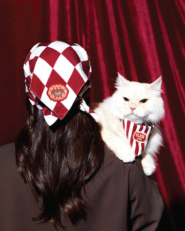 CLICK JISOO Duo Bandana ผ้าพันคอ