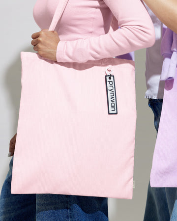 Tone on tone Tote Bag กระเป๋าผ้า