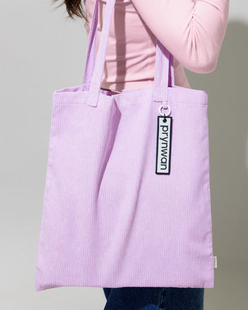 Tone on tone Tote Bag กระเป๋าผ้า