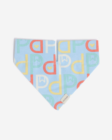 Prynwan Monogram Triangle Bandana ผ้าพันคอ
