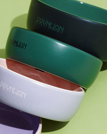 Tone on tone Ceramic Bowl ชามอาหารเซรามิก