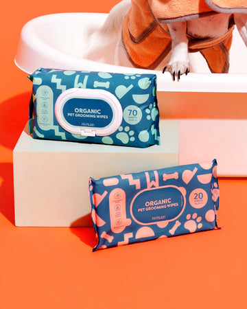 Organic Grooming Wipes ผ้าเปียก