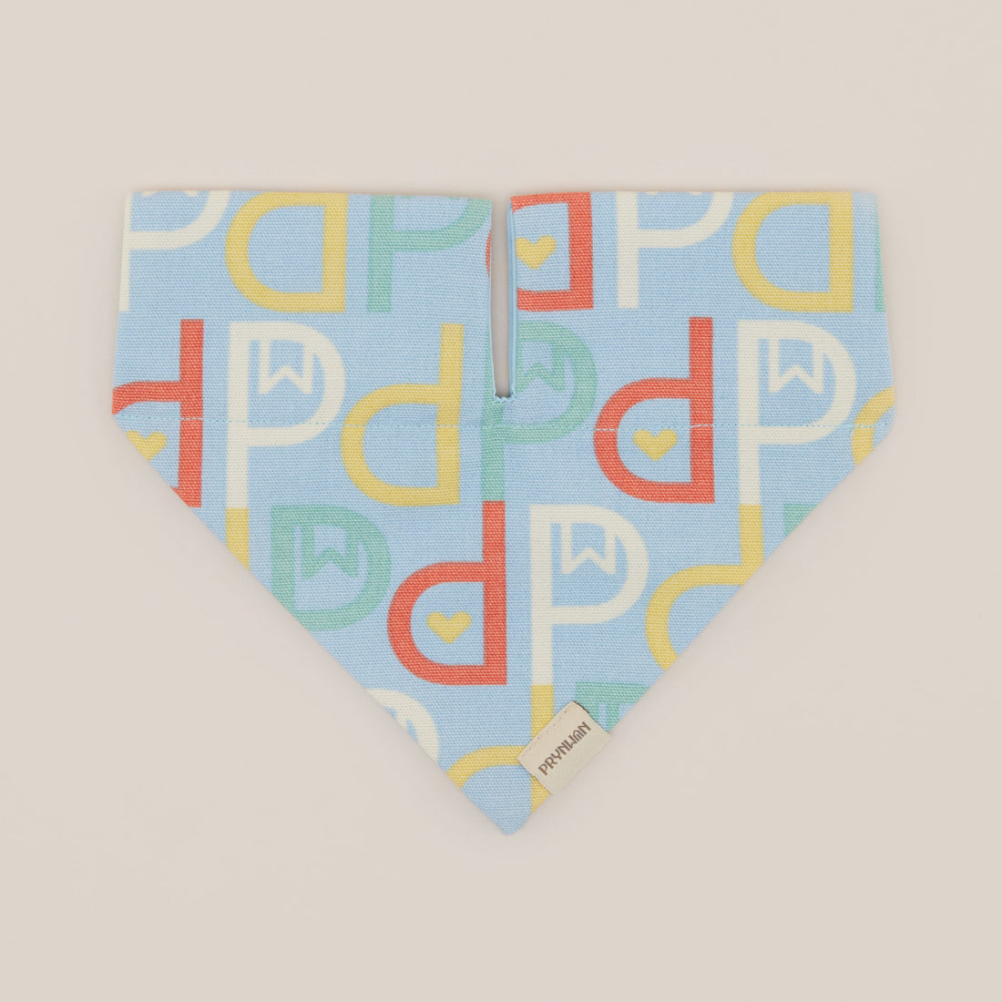 Prynwan Monogram Triangle Bandana ผ้าพันคอ