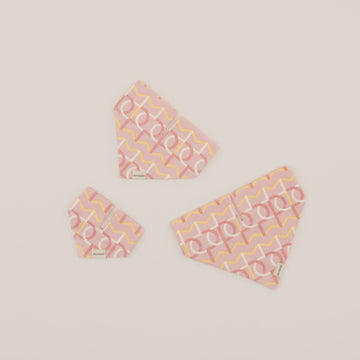 Prynwan Monogram Triangle Bandana ผ้าพันคอ