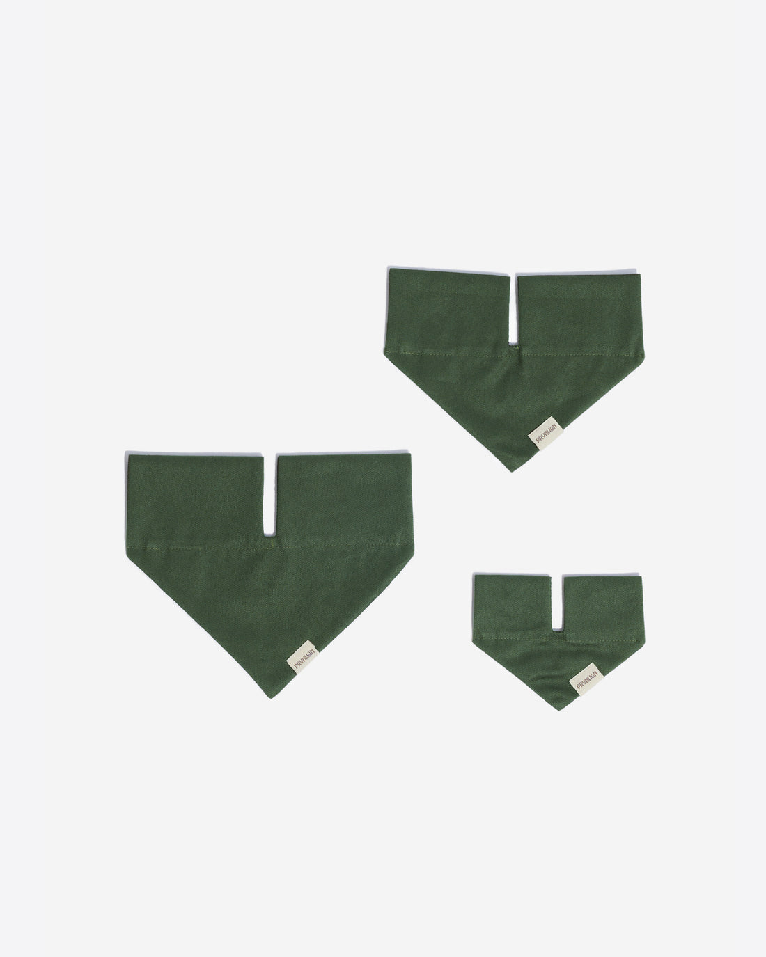 Tone on tone Triangle Bandana ผ้าพันคอ